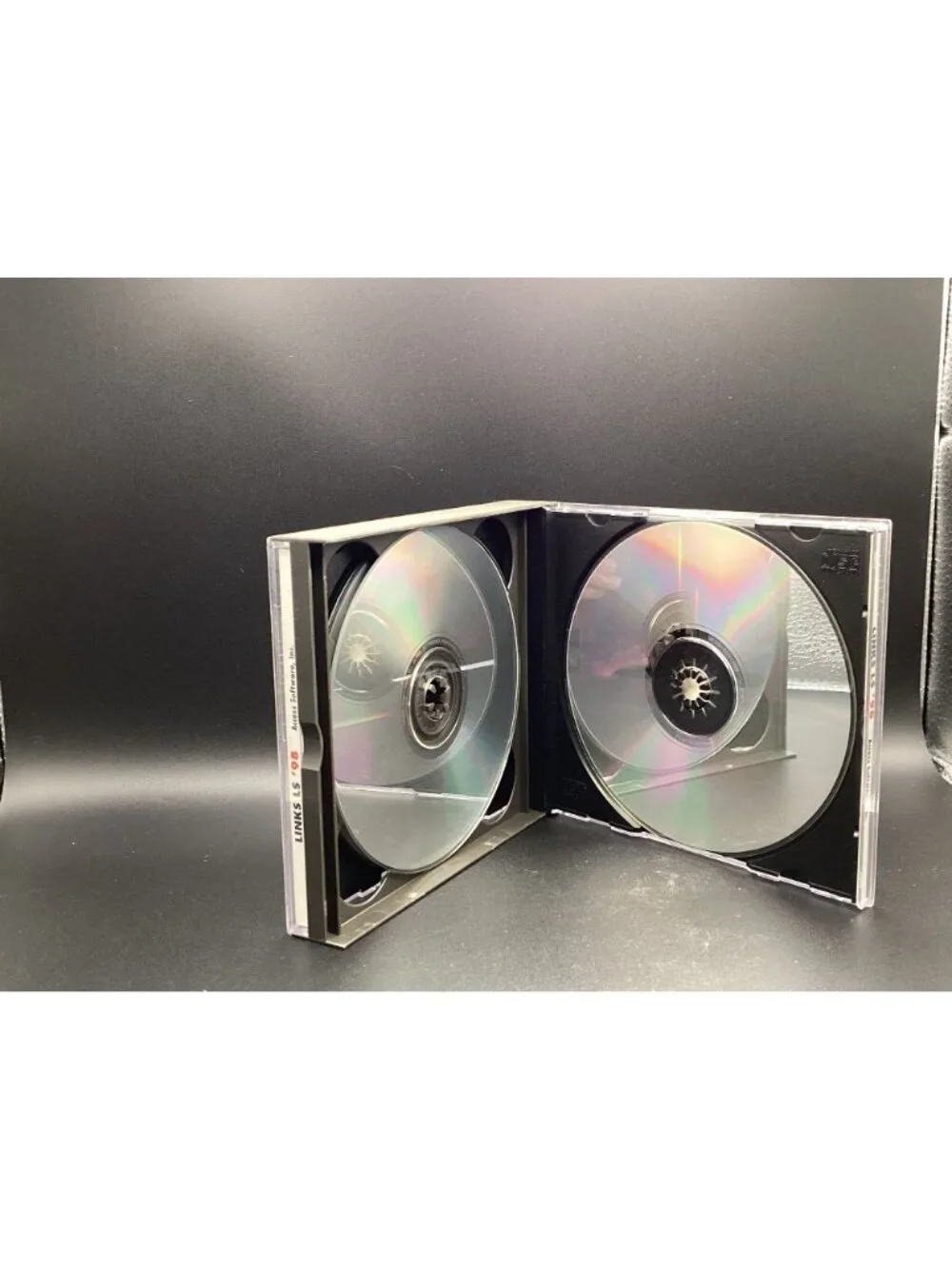 Links LS 1998 Edition Golf Computer PC Game 90s Vintage CD Rom USA Used OOP Rare